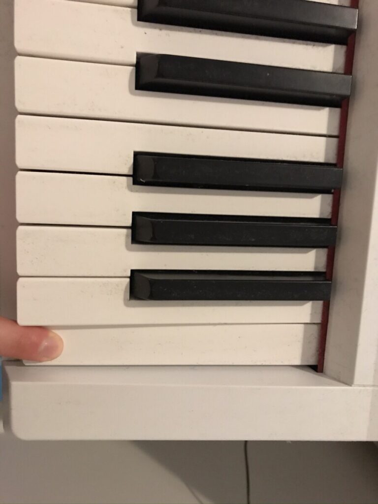 Yamaha digital online piano replacement keys