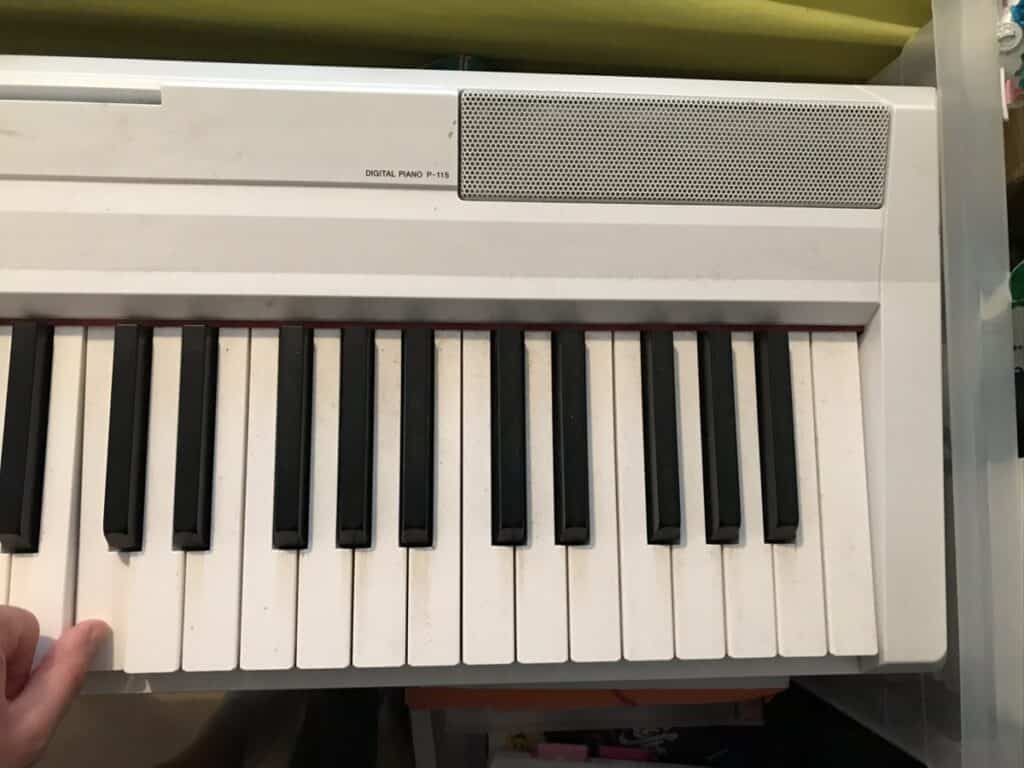 How To Transpose A Yamaha P 115 Keyboard With Photos Piano Bubble