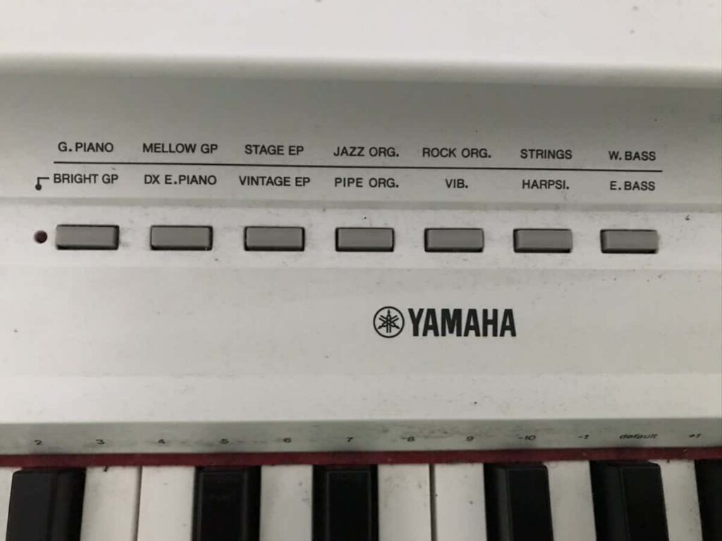 Digital piano p 2024 115 yamaha